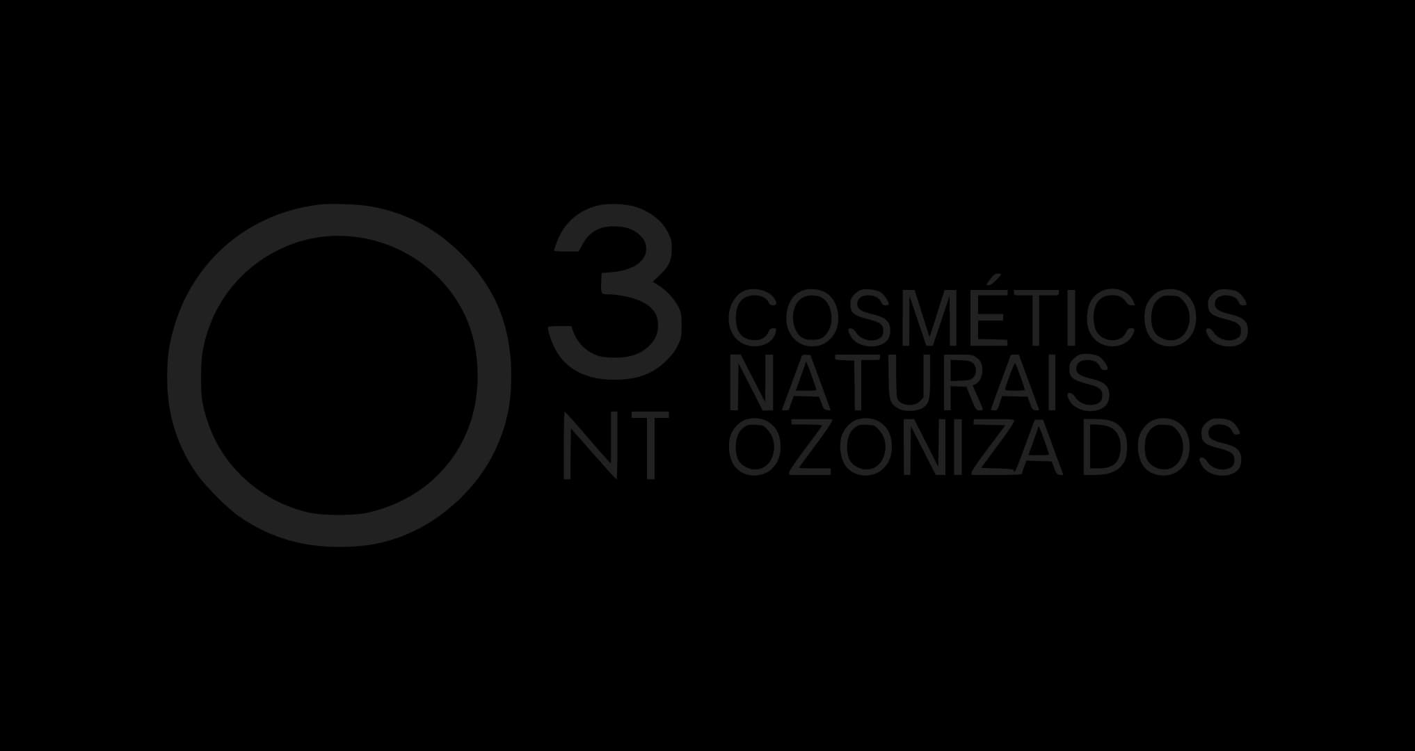 Logo O3 Cosméticos Naturais NT Ozonizados